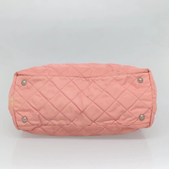 PRADA Chain Shoulder Bag Nylon Pink Silver Auth 125615 - Picture 7 of 16